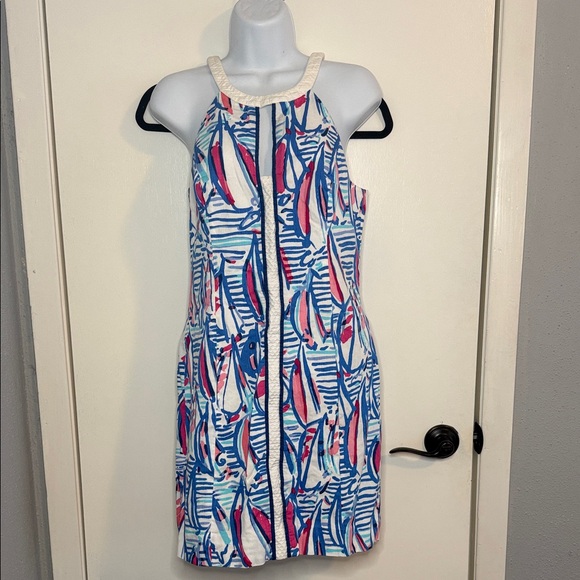 Lilly Pulitzer Dresses & Skirts - Lilly Pulitzer Halter sailboat dress
